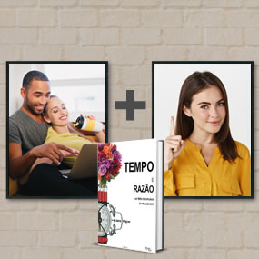 Combo "Gestão do Tempo - A Essência" + Livro "Tempo e Razão"